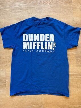 Dunder Mifflin Blue TShirt